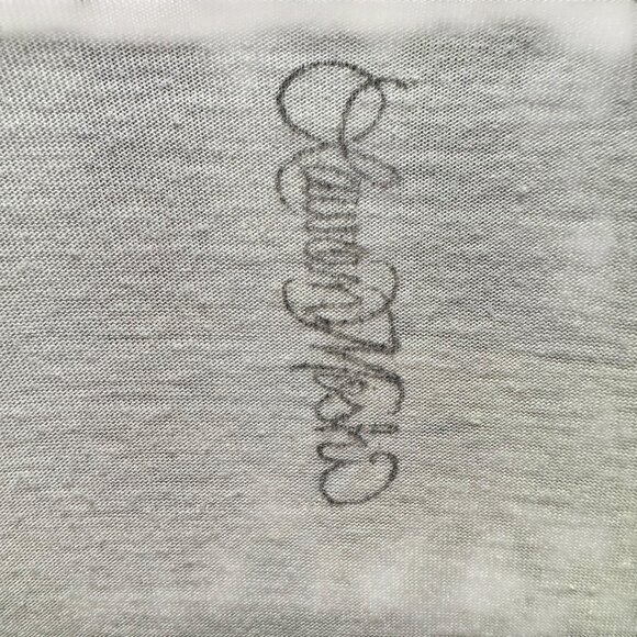 Lauren Moshi Grateful Dead Skeleton Rose Graphic Tee Whimsygoth Grunge Boho SM - Picture 6 of 7